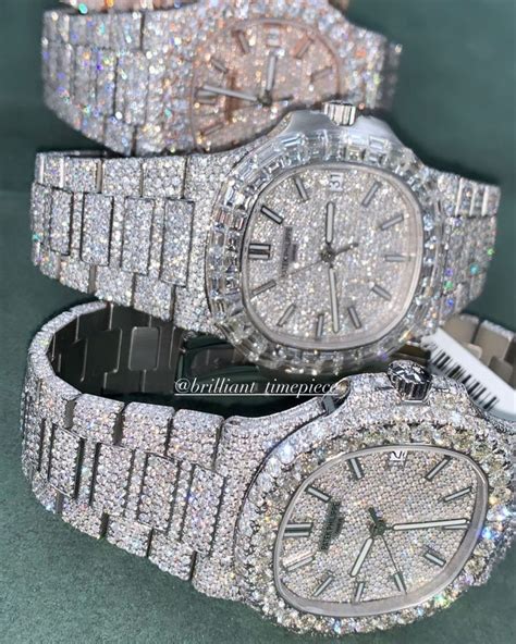 michael kors iced out watch.